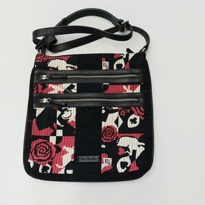 Vera Bradley Hipster Alice In Wonderlnd Painting The Roses NWOT